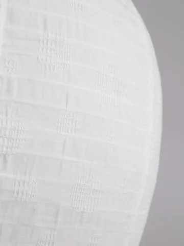 Abat-jour Verona - Blanc Ø35x50 cm - PR Home