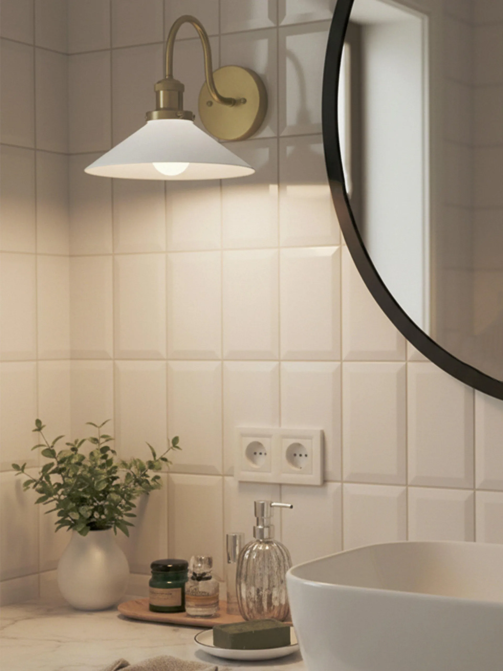 Applique murale August, Opal-laiton PR Home