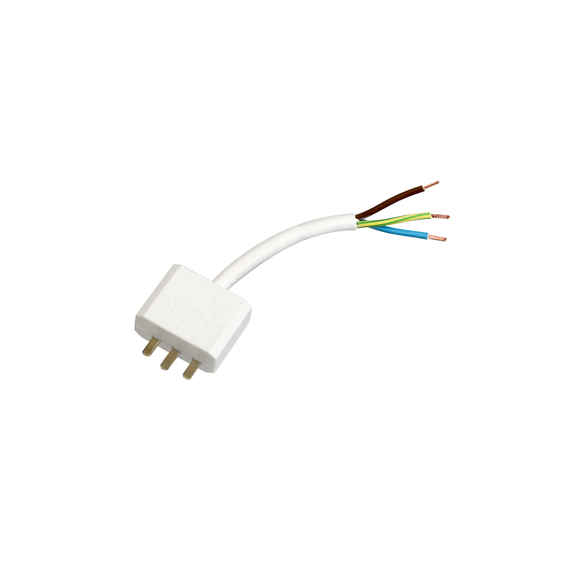 Boîter DCL avec fil terre, Blanc PR Home