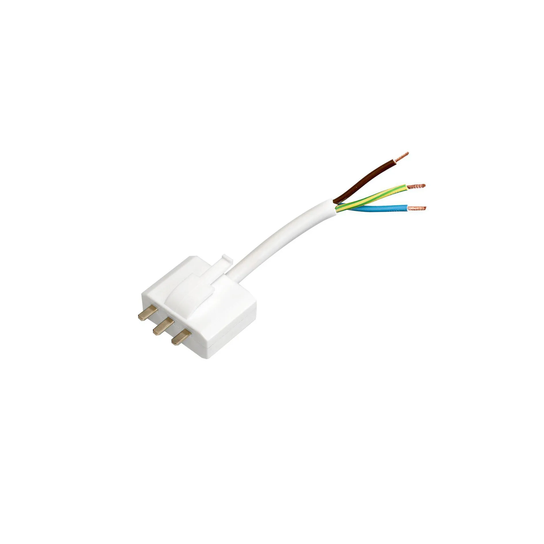 Boîter DCL avec fil terre, Blanc PR Home