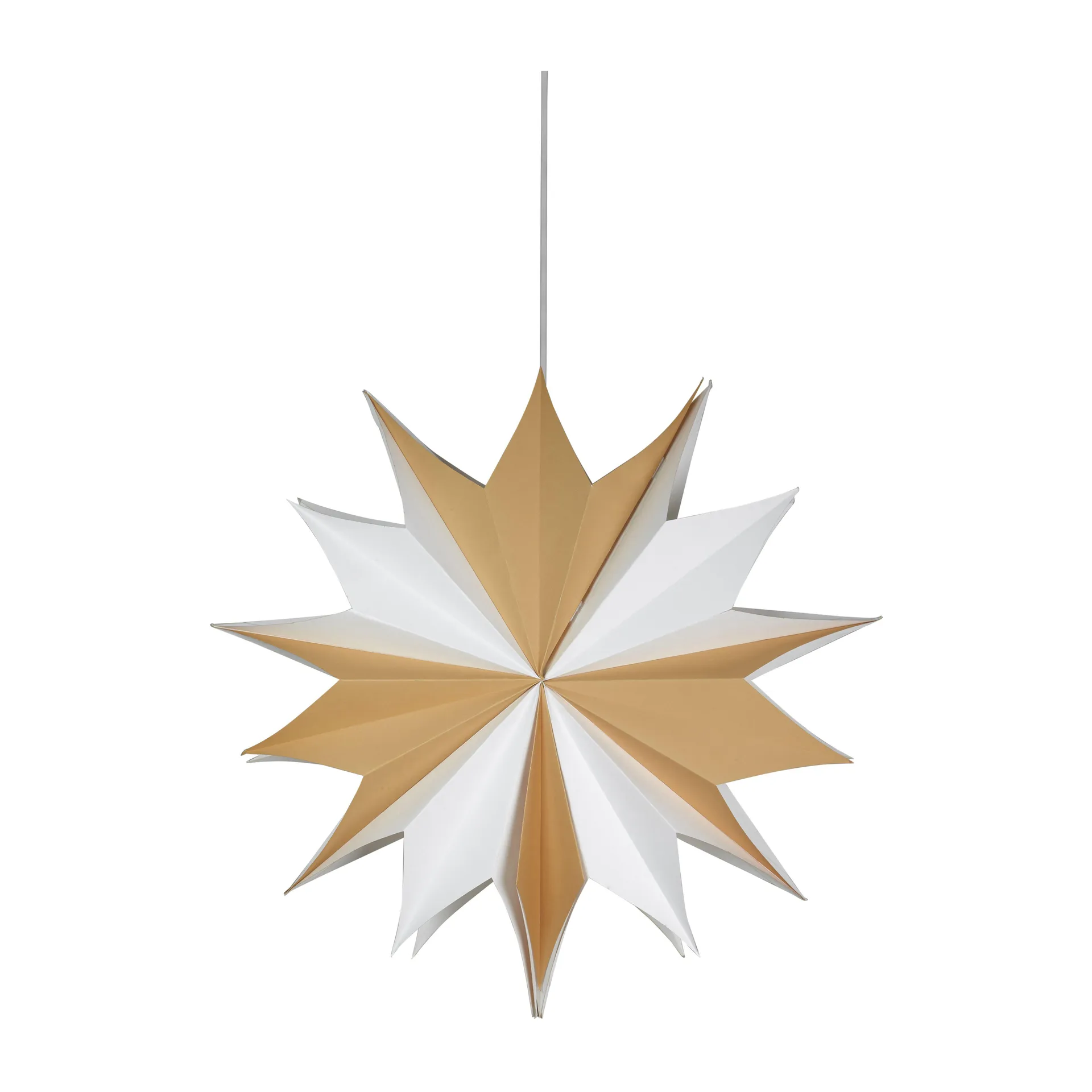 Étoile de l’Avent Bellatrix Ø60 cm, Blanc-nature PR Home