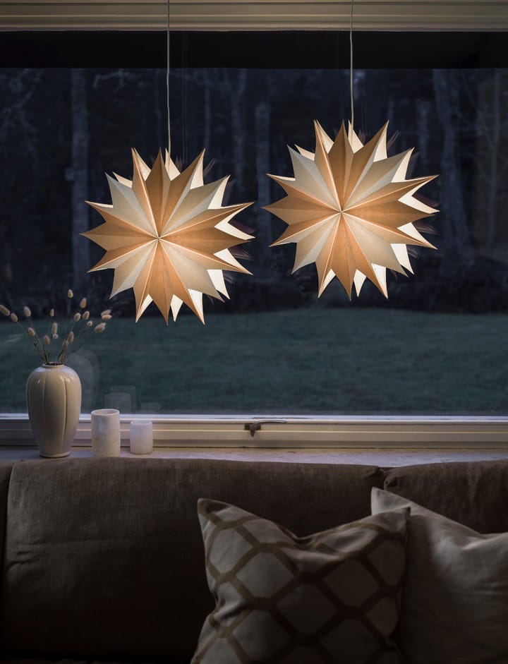 Étoile de l’Avent Bellatrix Ø60 cm, Blanc-nature PR Home