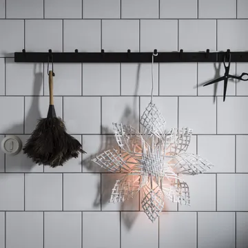 Étoile de Noël Anna blanc - 45 cm - PR Home