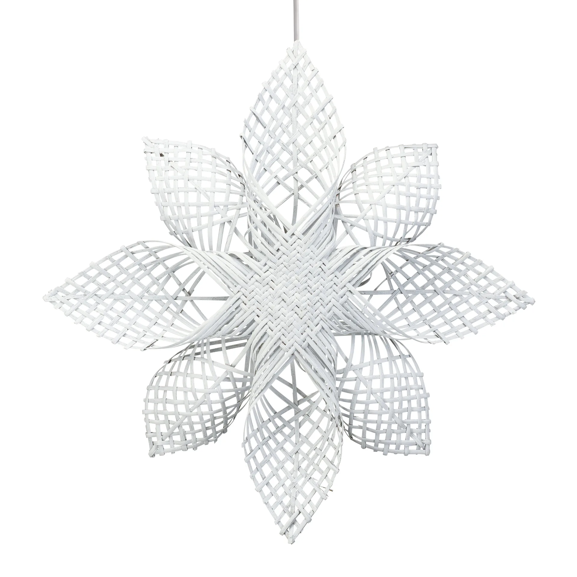 Étoile de Noël Anna blanc, 68 cm PR Home