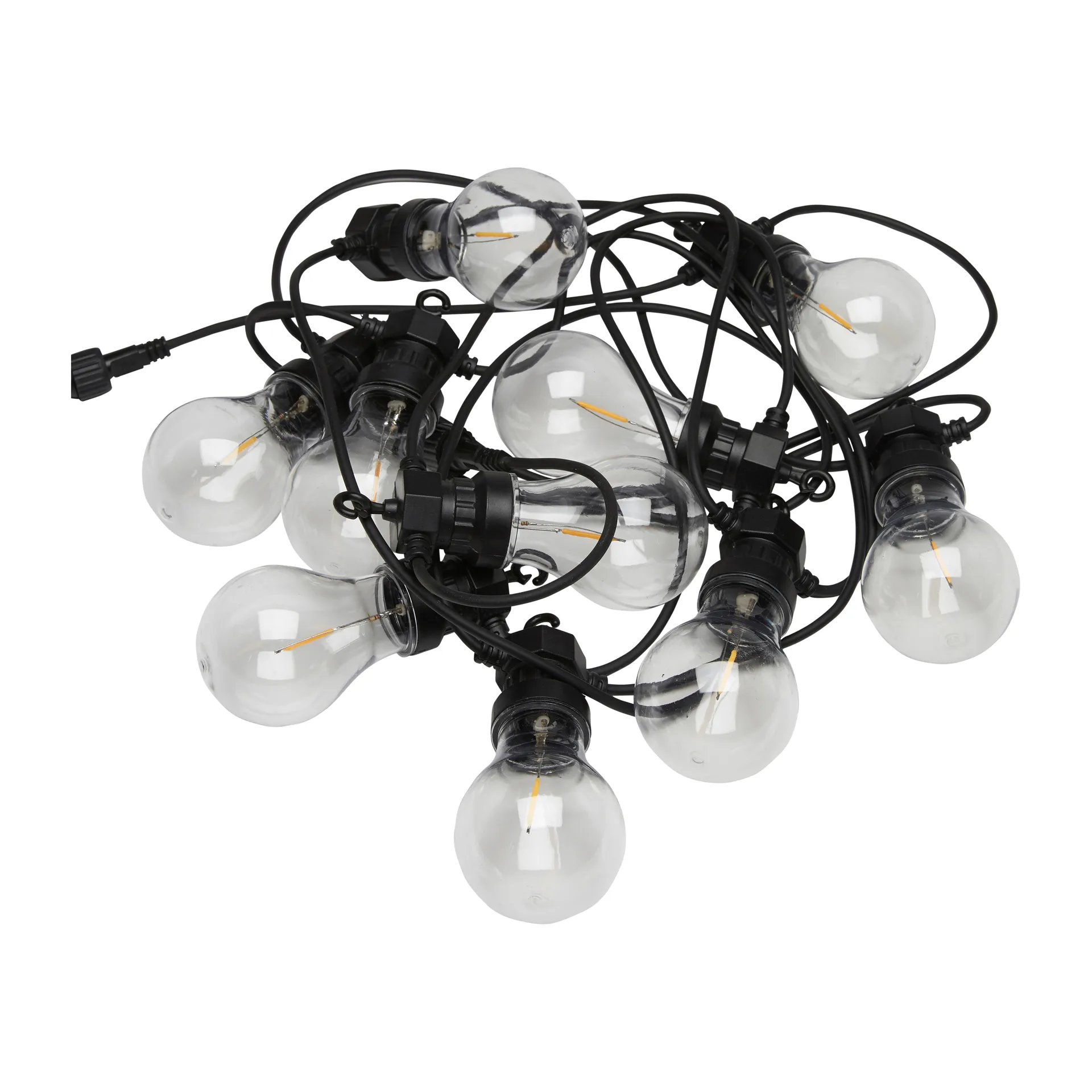 Guirlande lumineuse Glow 8,7 m, Noir PR Home