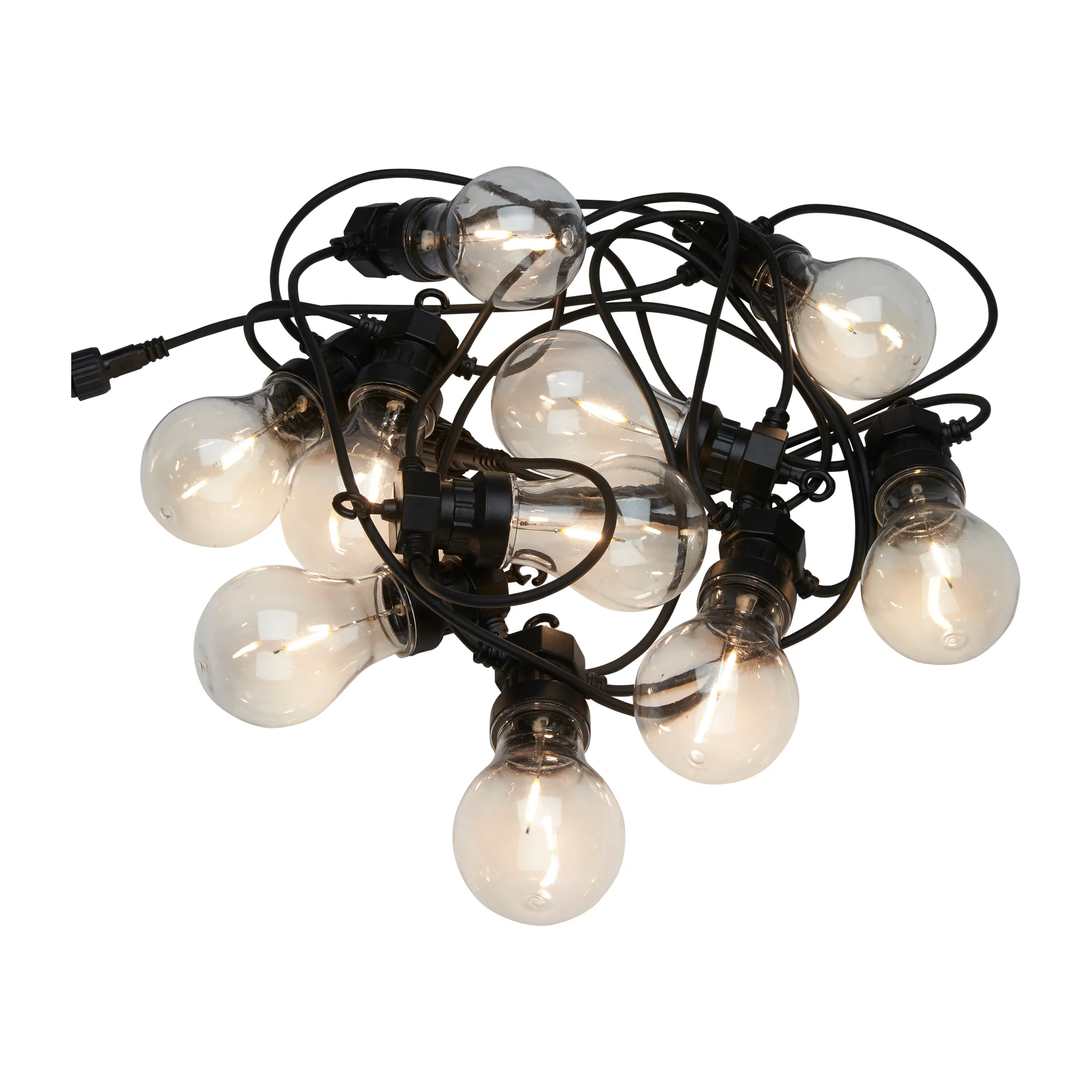 Guirlande lumineuse Glow 8,7 m, Noir PR Home