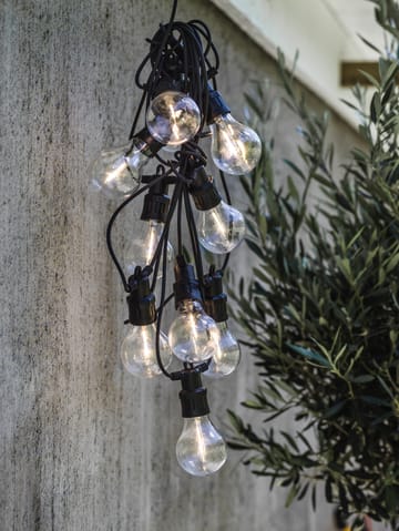 Guirlande lumineuse Glow 8,7 m - Noir - PR Home