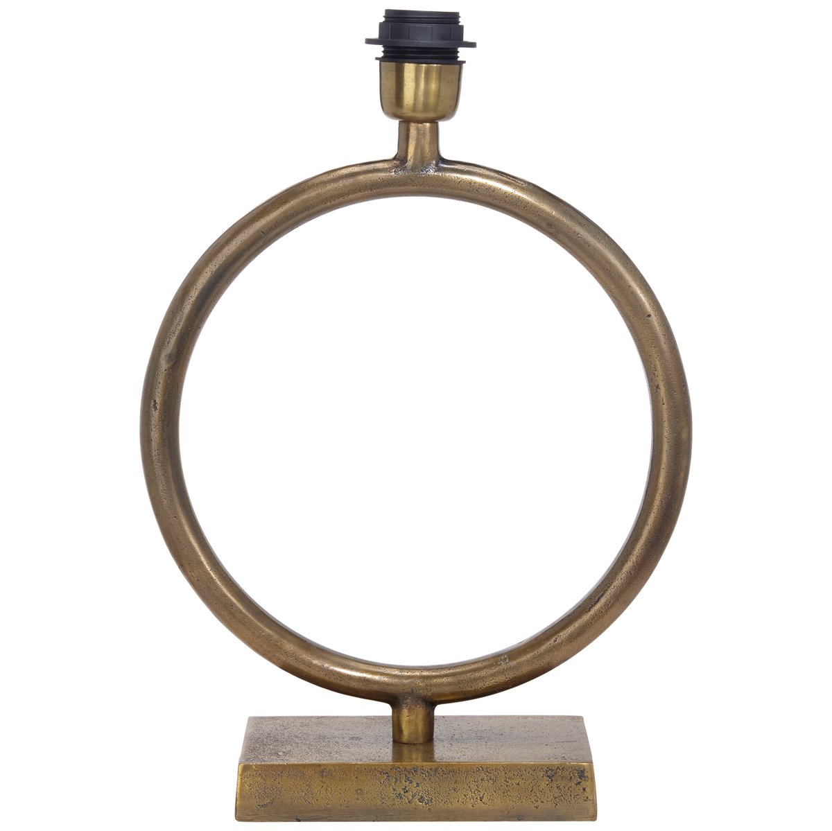 PR Home Lampadaire Circle 54 cm Laiton brut | Design Scandinave | Pieds de lampe | Doré