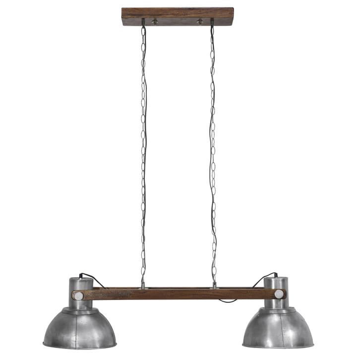 Lampe à suspension Ashby double 110 cm - Pale Silver - PR Home