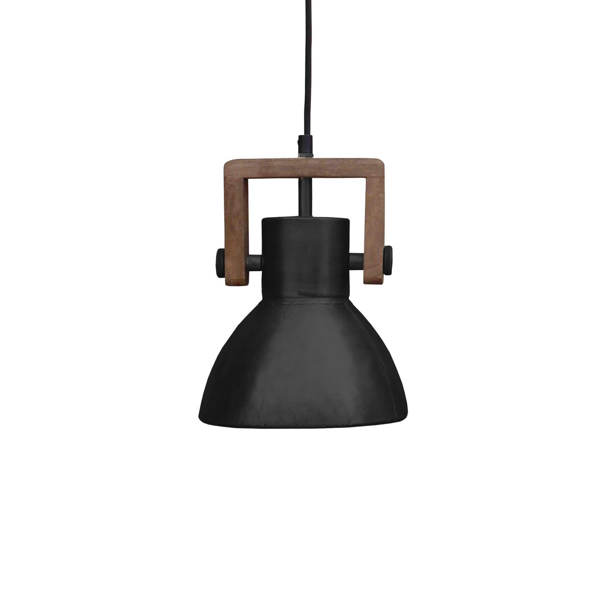 PR Home Lampe à suspension Ashby single o19 cm Black Zink