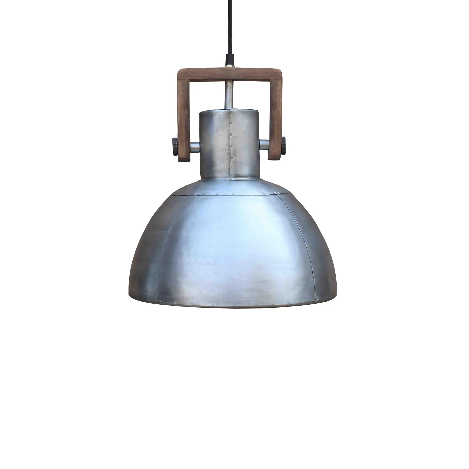 Lampe à suspension Ashby single Ø29 cm, Pale Silver PR Home