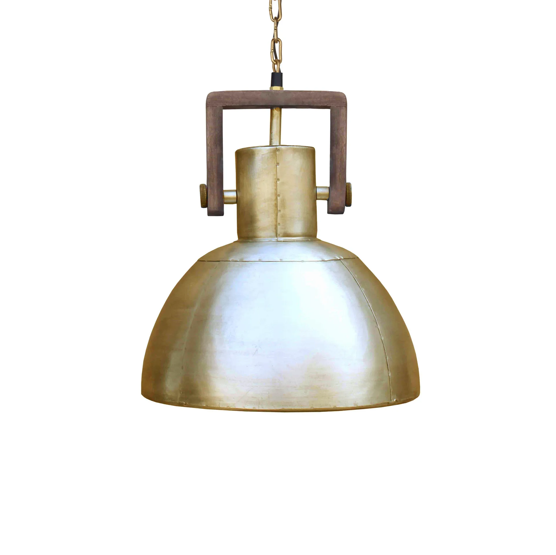 Lampe à suspension Ashby single Ø39 cm, Pale Gold PR Home