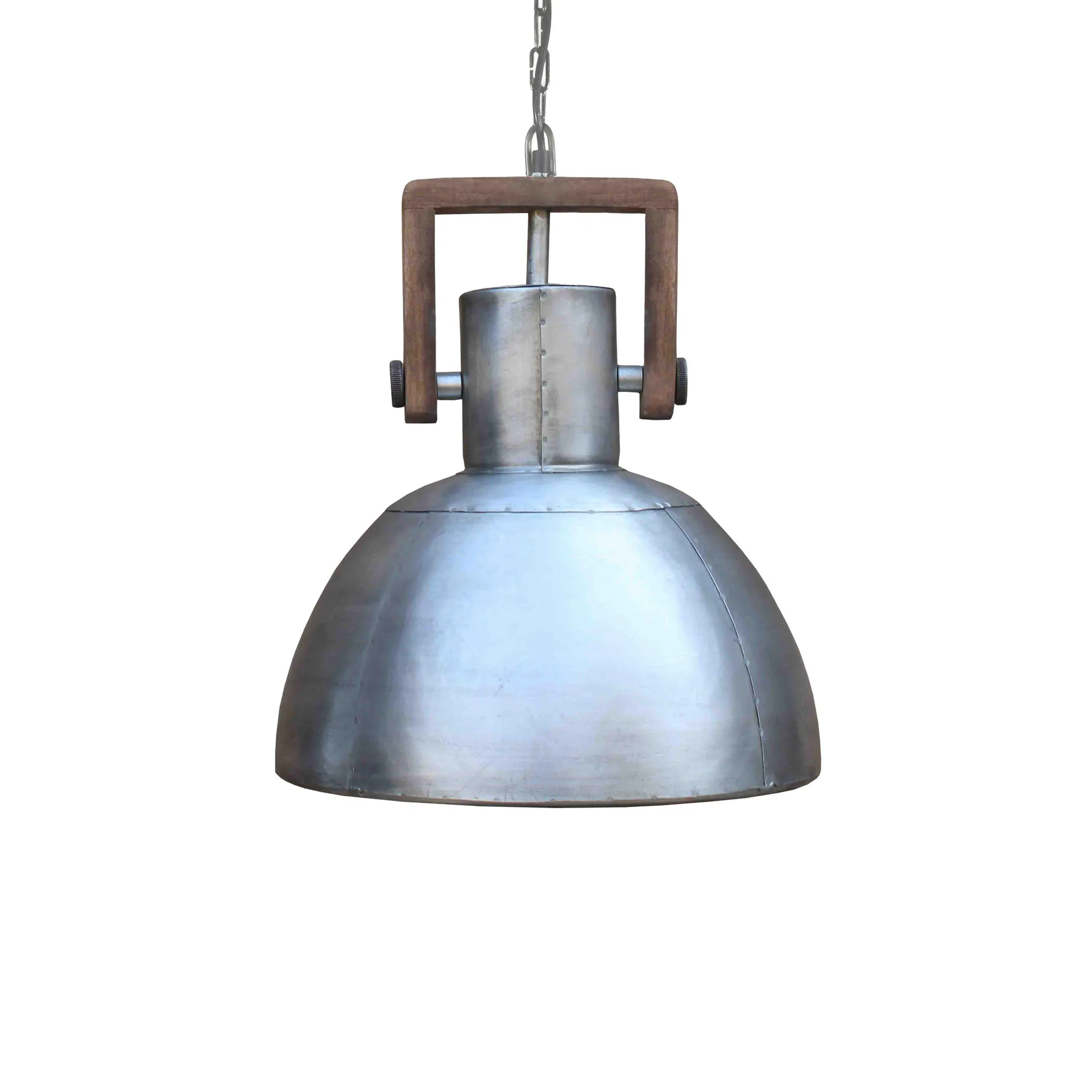 Lampe à suspension Ashby single Ø39 cm, Pale Silver PR Home