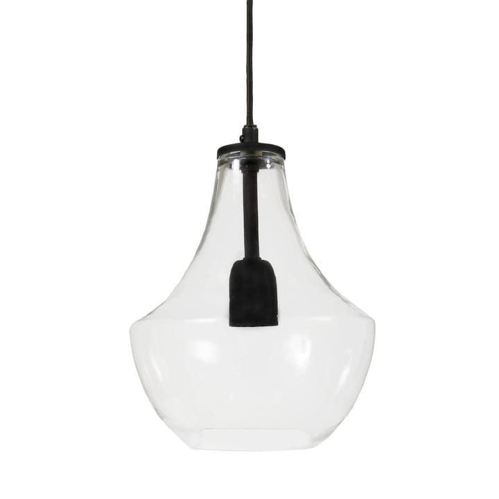Lampe à suspension Hamilton 21 cm - transparent-noir - PR Home