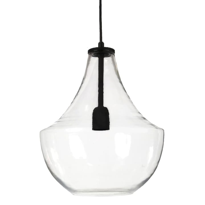 Lampe à suspension Hamilton 30 cm - transparent-noir - PR Home