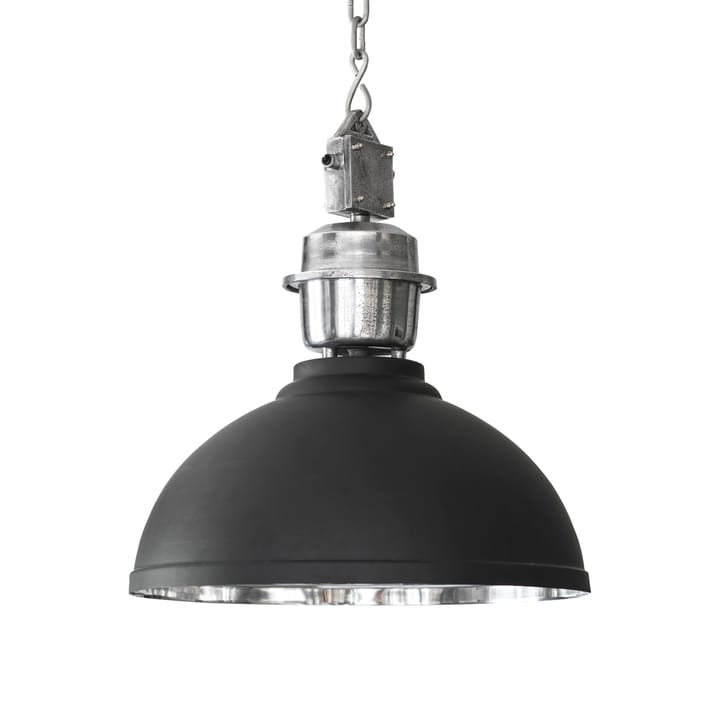 Lampe à suspension Manchester Ø 35 cm - Noir-argent - PR Home