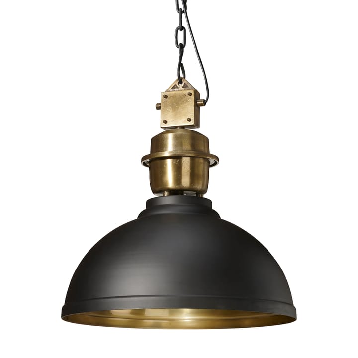 Lampe à suspension Manchester Ø 52 cm - Noir-laiton - PR Home