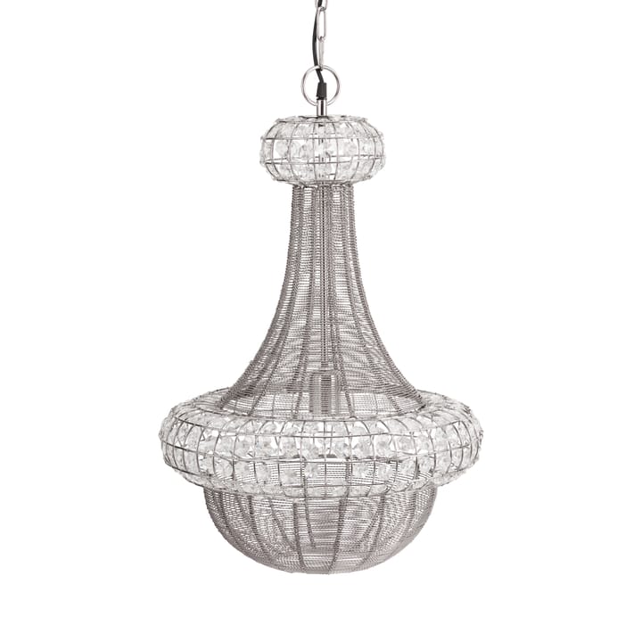 Lampe à suspension Saba 42 cm - Argenté - PR Home