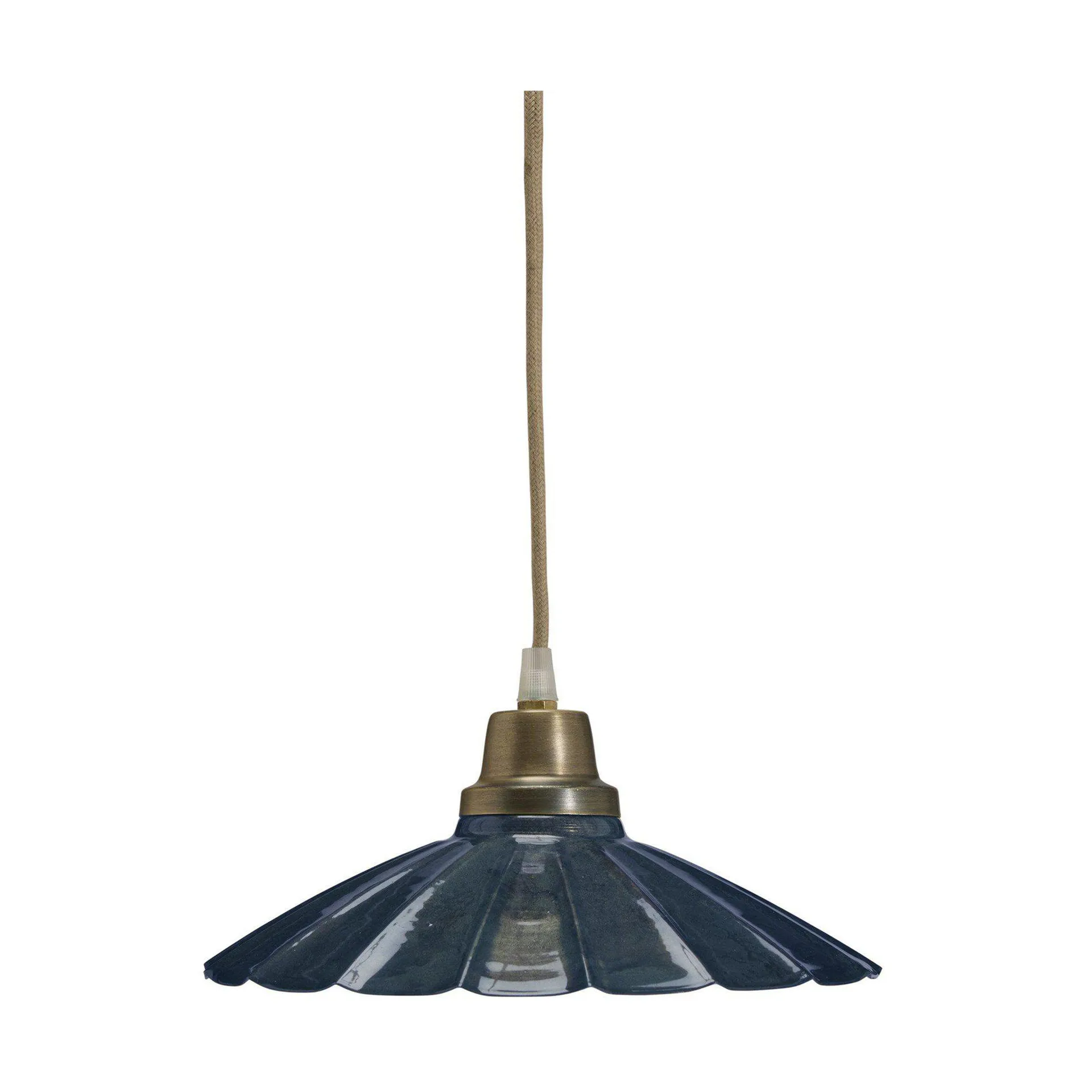 Lampe de fenêtre Ester, Bleu Ø24x12 cm PR Home