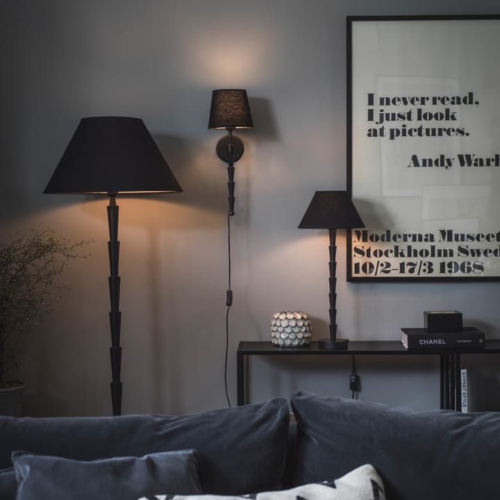 Pied pour lampe Chloe 48 cm - Noir mat - PR Home