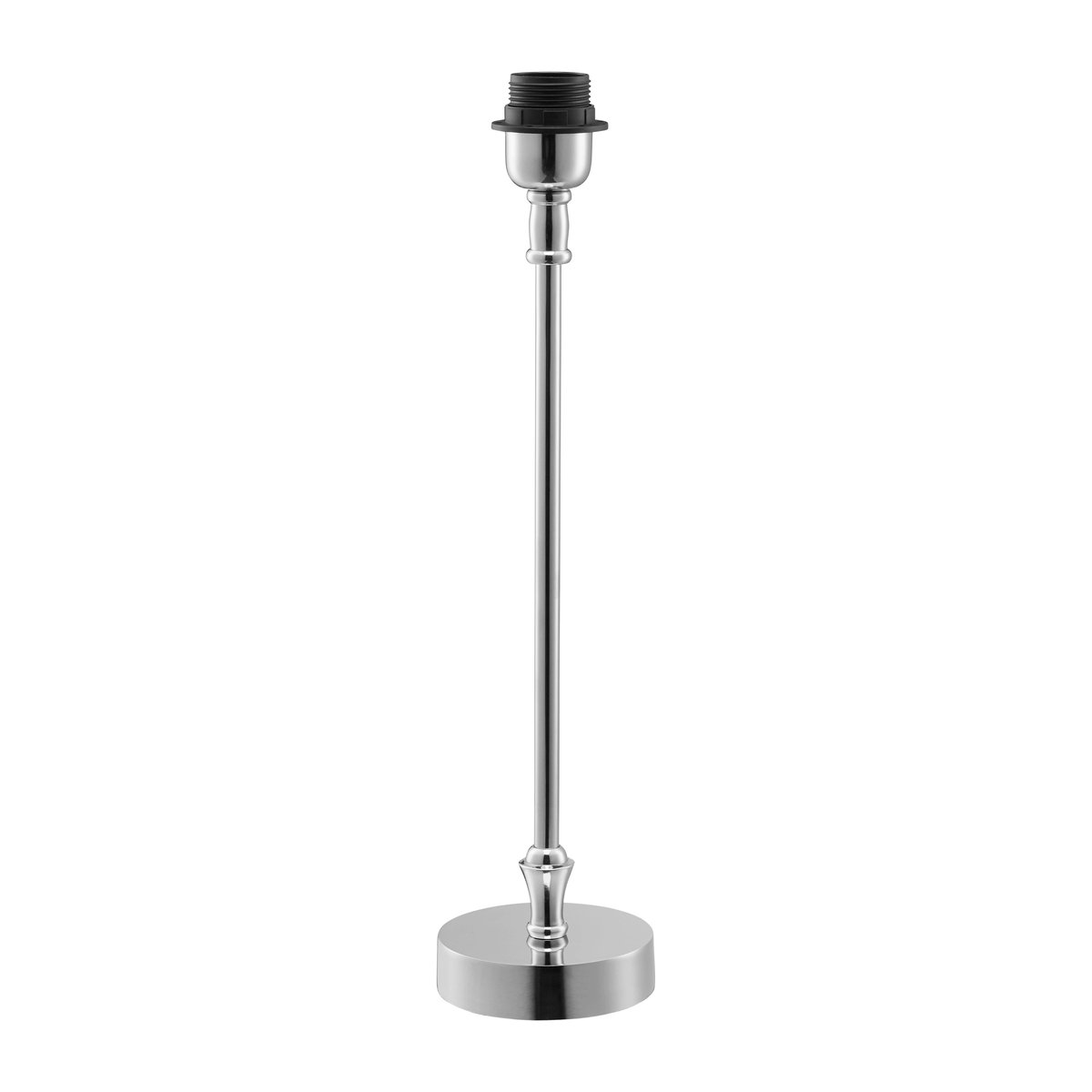 PR Home Pied pour lampe Liam 46 cm Chrome | Design Scandinave | Pieds de lampe | Argenté
