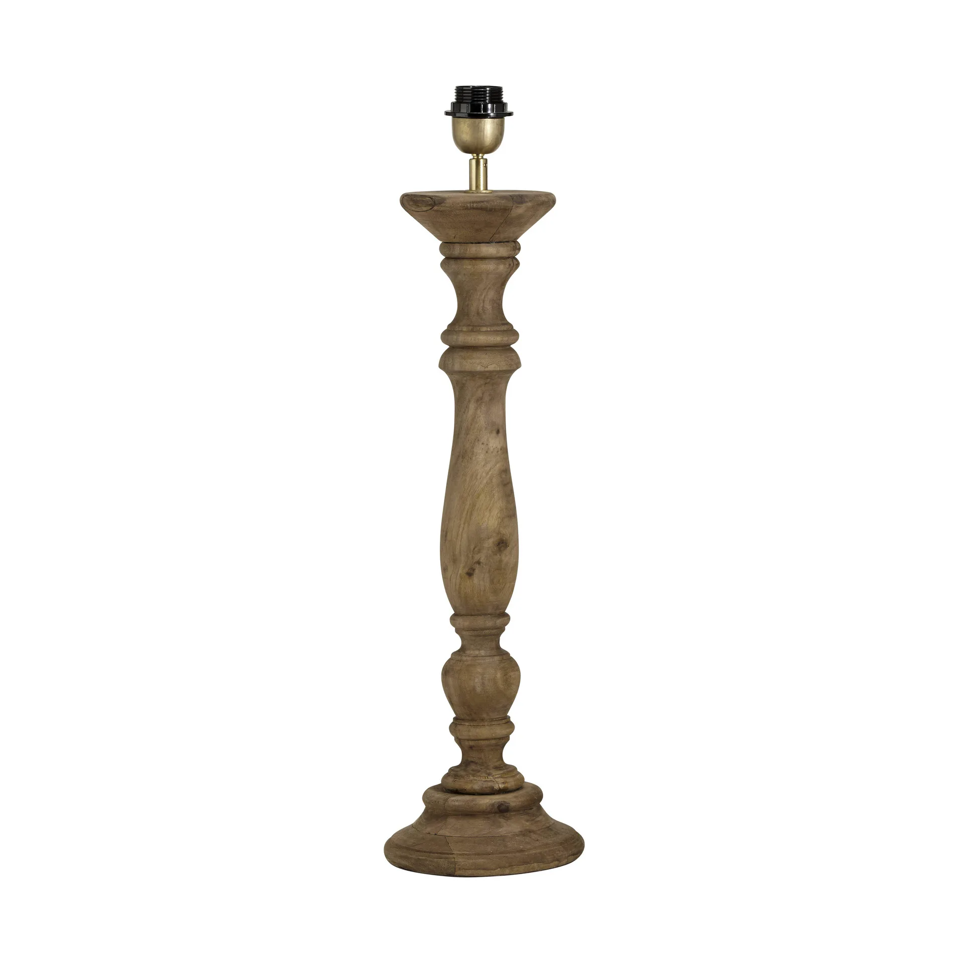 Pied pour lampe Lodge aged brown, 38 cm PR Home