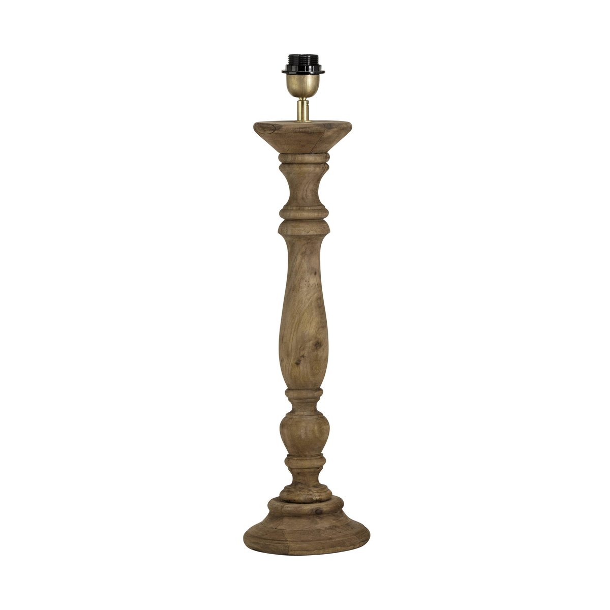 PR Home Pied pour lampe Lodge aged brown 38 cm | Design Scandinave | Pieds de lampe | Marron