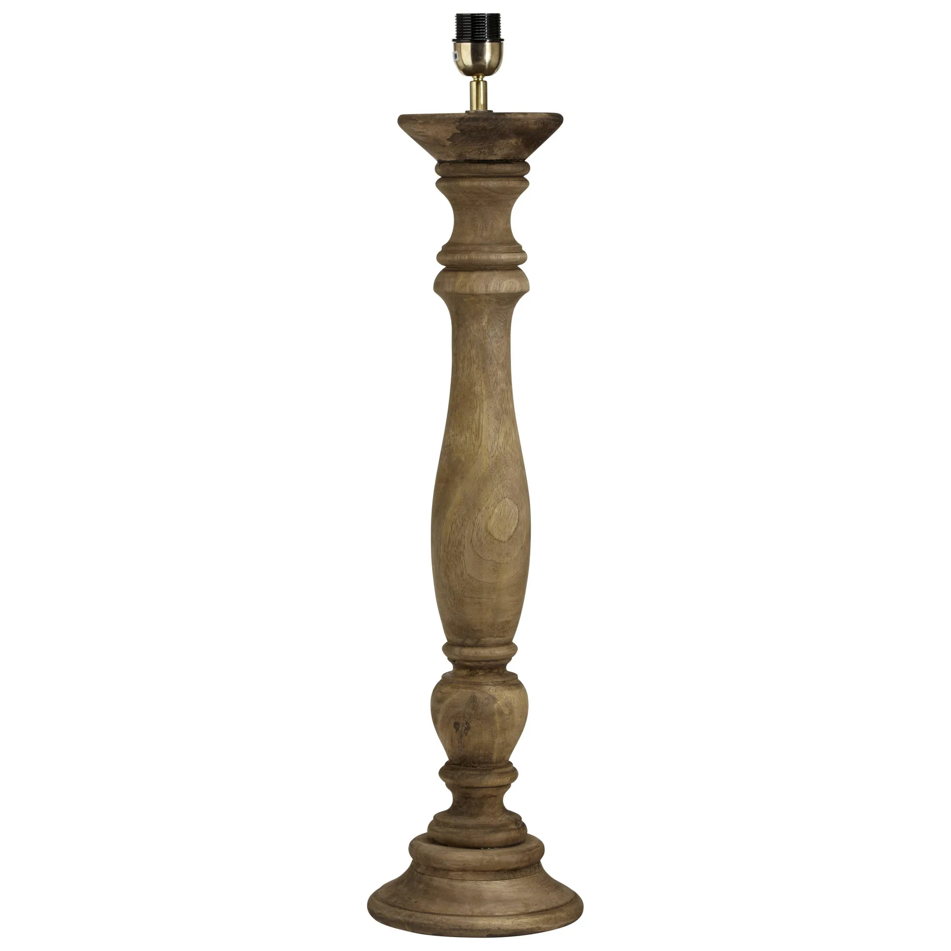 Pied pour lampe Lodge aged brown, 78 cm PR Home
