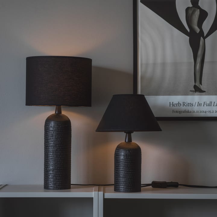 Pied pour lampe Riley 28 cm - Noir mat - PR Home