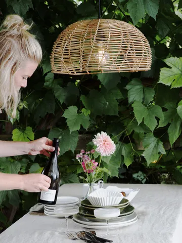 Suspension outdoor Mayla - Nature Ø43x24 cm - PR Home