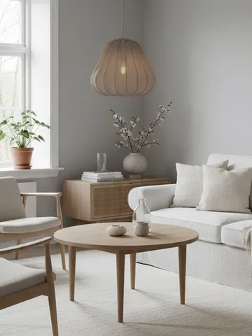 Suspension Sienna - Diana mousse Ø40x35 cm - PR Home