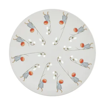 Assiette Elsa Beskow Tomtebobarnen Ø20 cm - Multi - Rätt Start