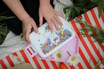 Boîte à déjeuner Mumin Äng 12×18,5 cm - Lila-rose - Rätt Start