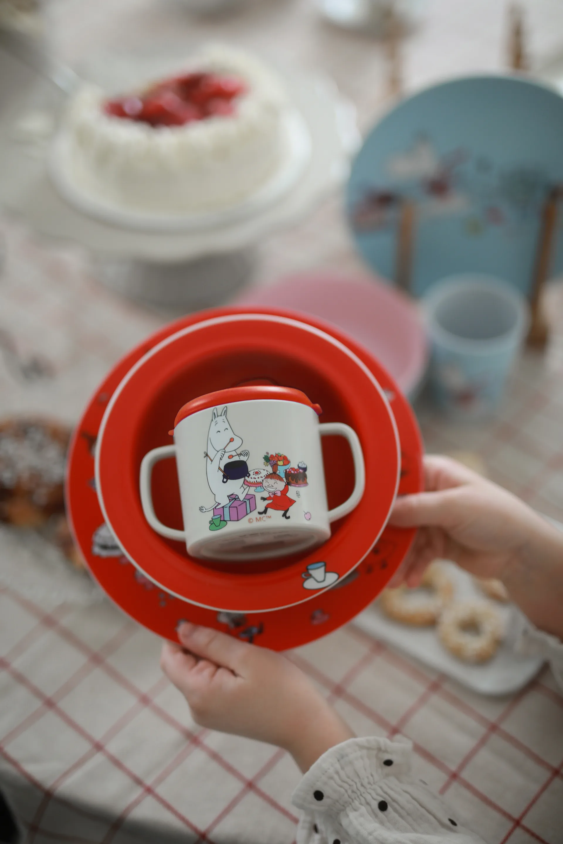 Mug avec bec Mumin Lilla My 20 cl, Rouge Rätt Start