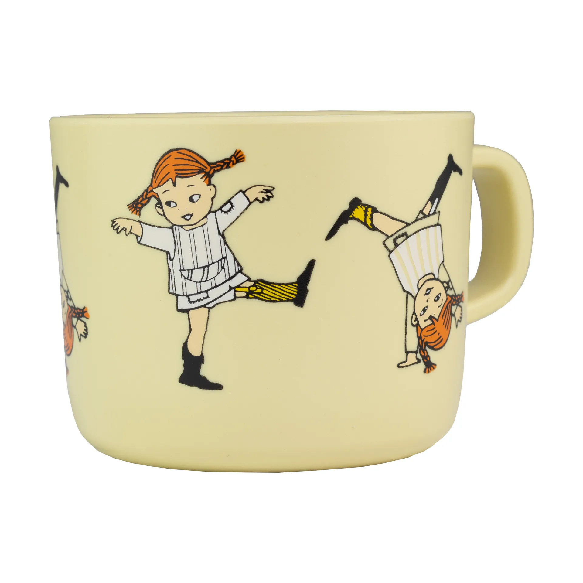 Mug Pippi Cirkus 25 cl, Jaune Rätt Start