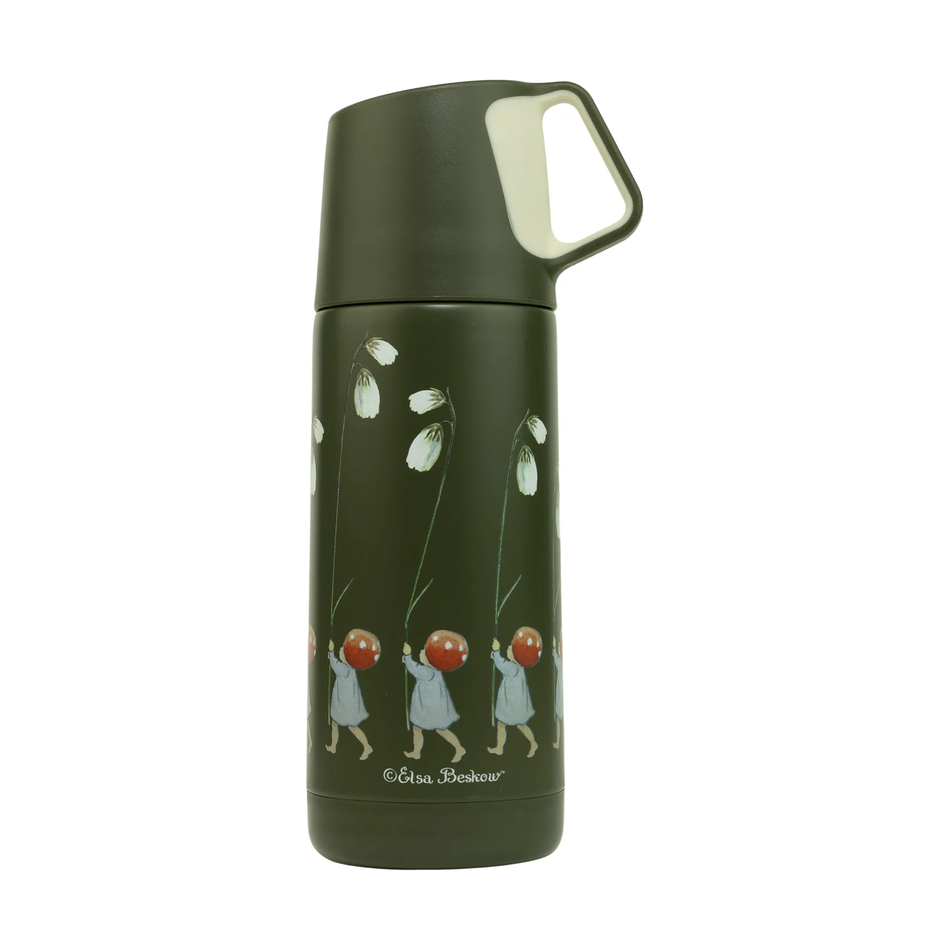 Thermos Elsa Beskow Tomtebobarnen 35 cl, Vert Rätt Start