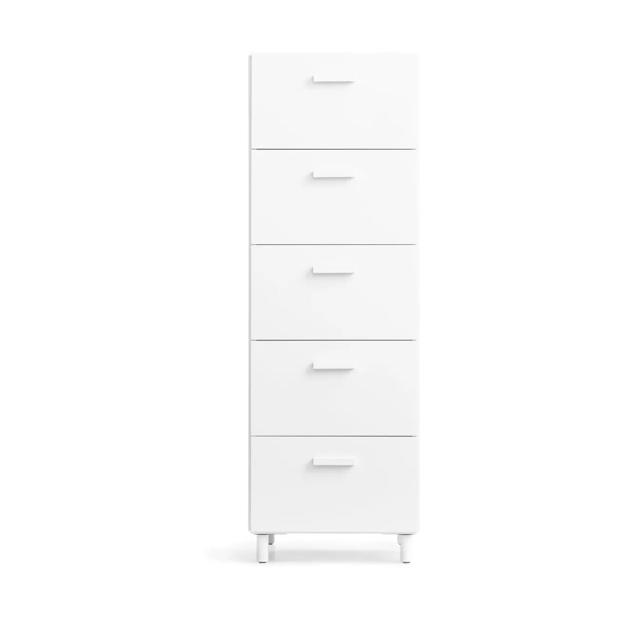 Commode Relief haut sur pieds 41x115 cm blanc Relief
