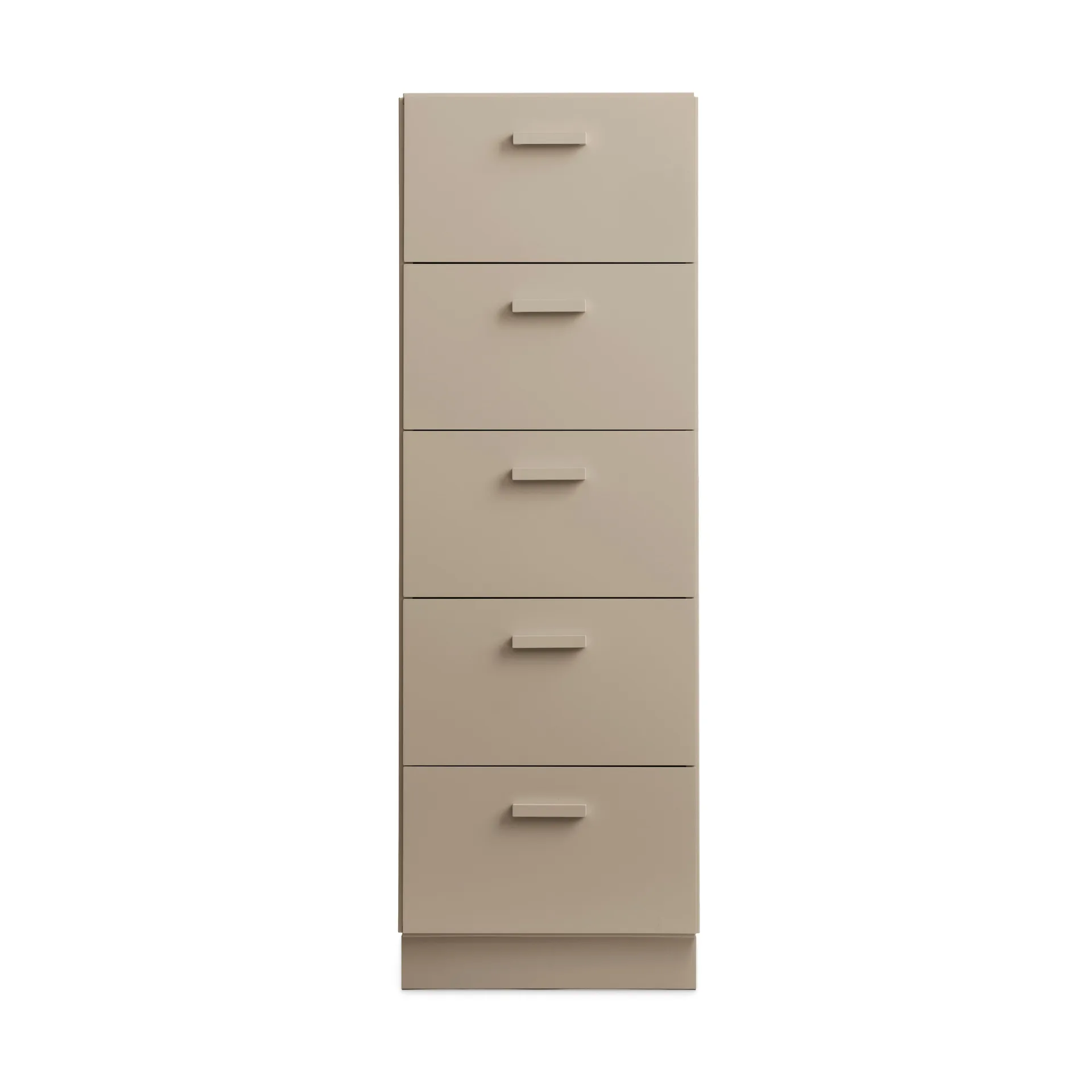 Commode Relief haut sur socle 41x115 cm beige Relief