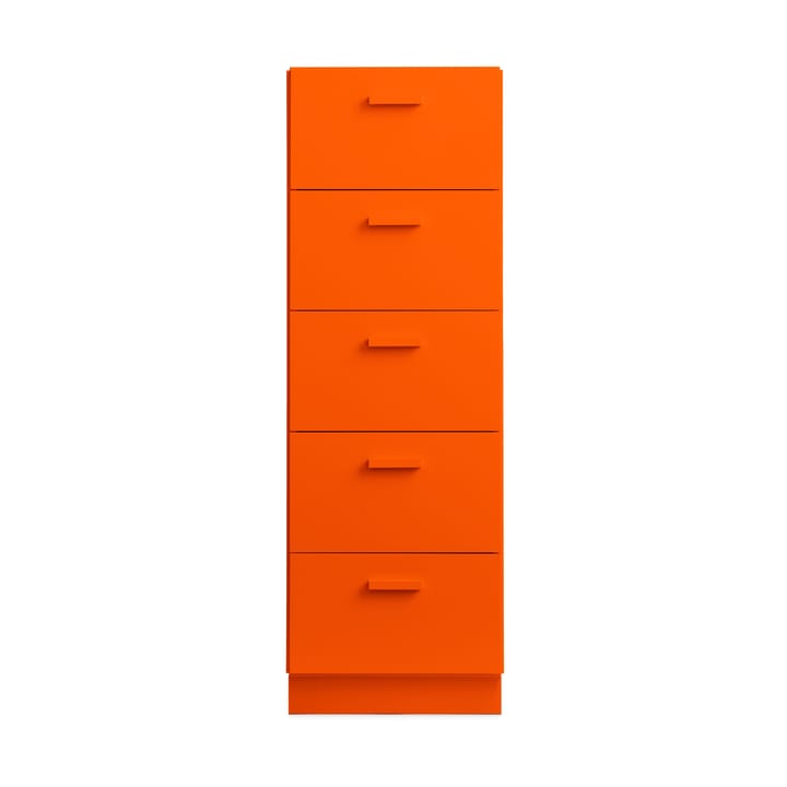 Commode Relief haut sur socle 41x115 cm orange - undefined - Relief