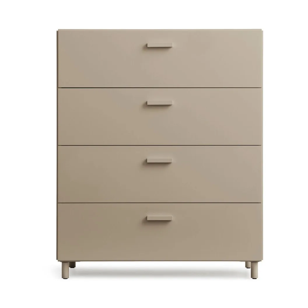 Commode Relief large sur pieds 82x92,2 cm beige,  Relief