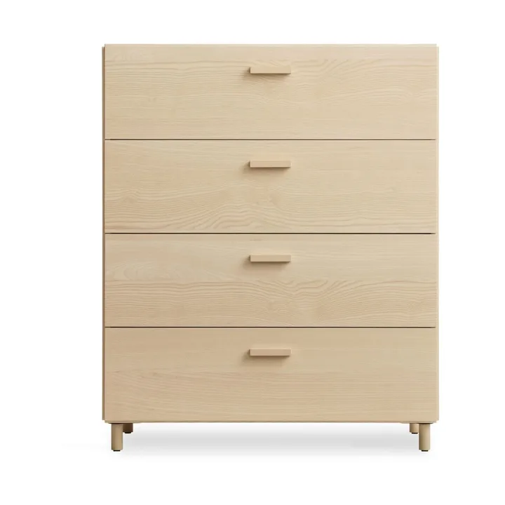 Commode Relief large sur pieds 82x92,2 cm frêne - Relief