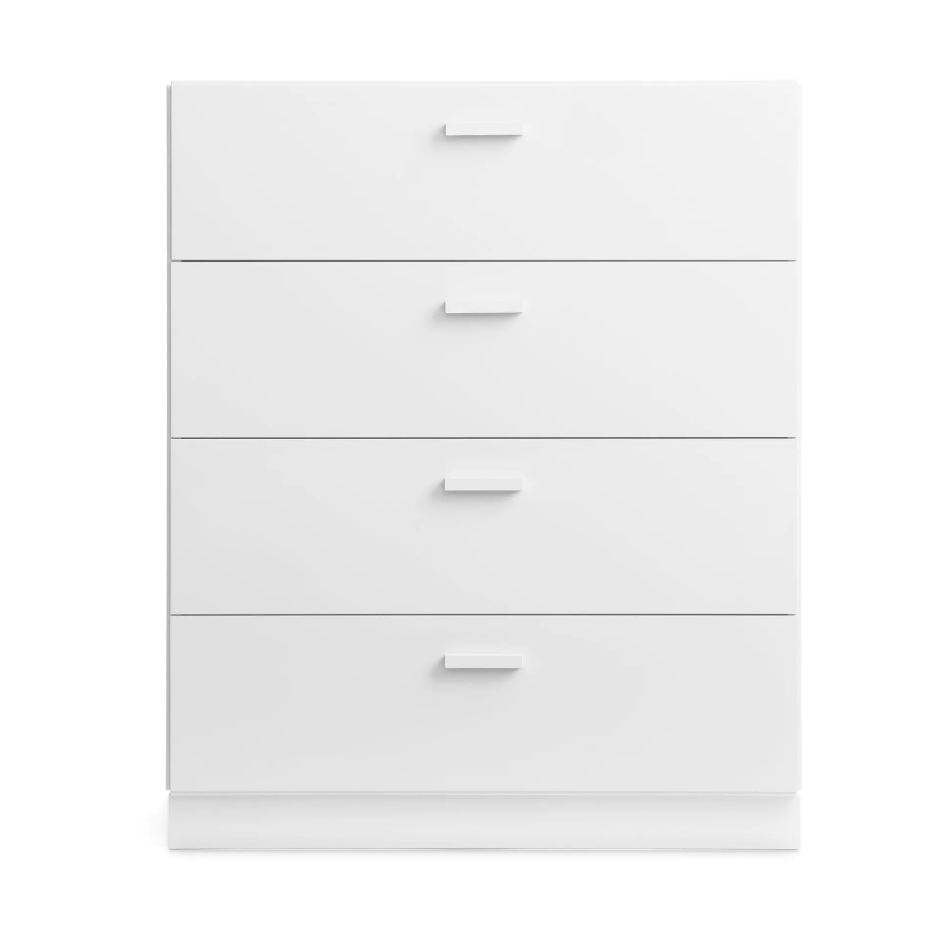 Commode Relief large sur socle 82x92,2 cm blanc,  Relief