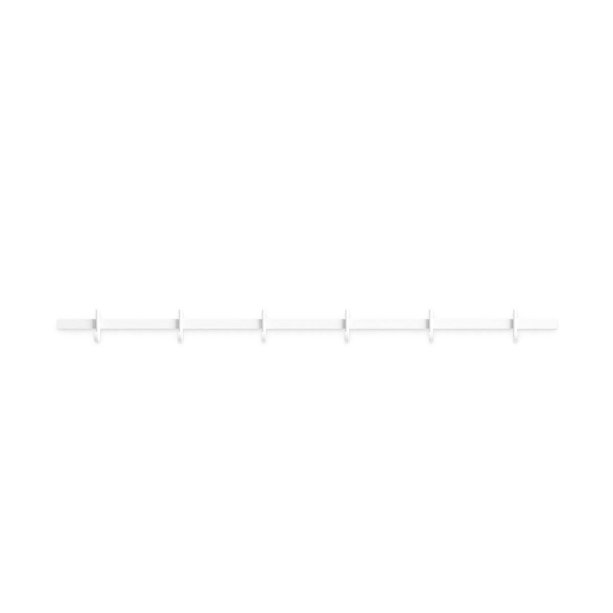 Relief Porte-manteau Relief medium 82 cm Blanc | Design Scandinave | Crochets & Portemanteaux muraux | Blanc