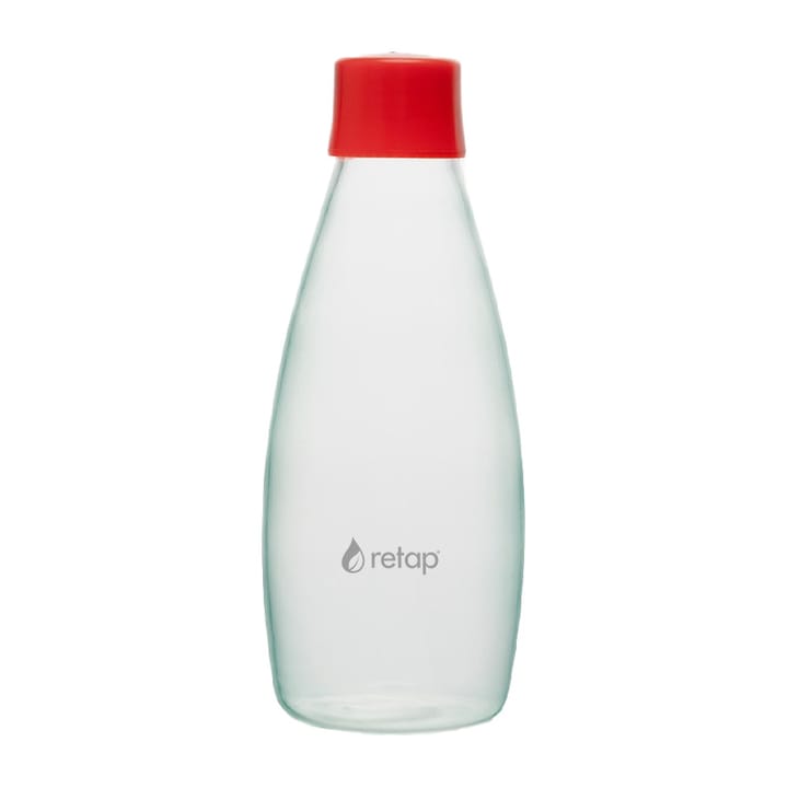 Bouteille en verre avec bouchon à vis Retap Go 08 80 cl - Red - Retap