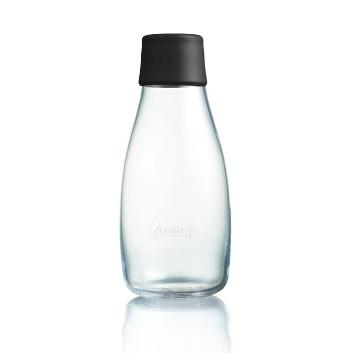 Bouteille en verre Retap 0,3 L - noir - Retap