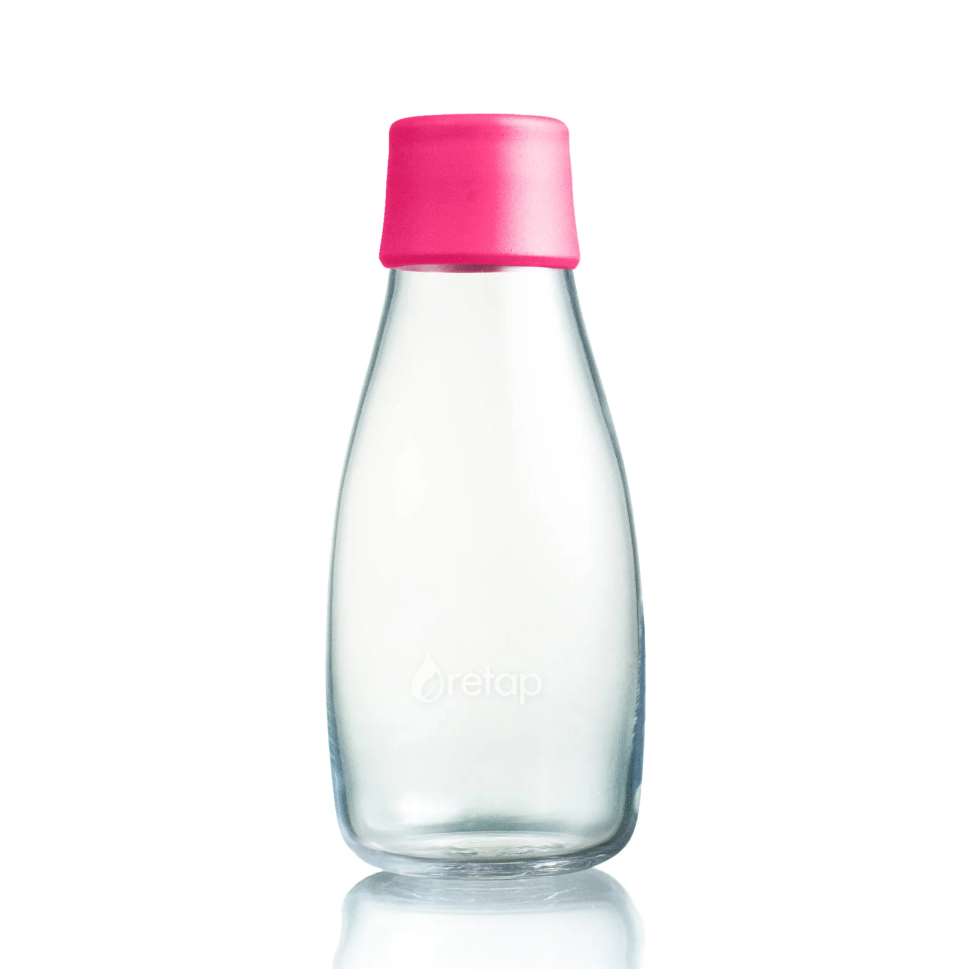Bouteille en verre Retap 0,3 L, rose Retap