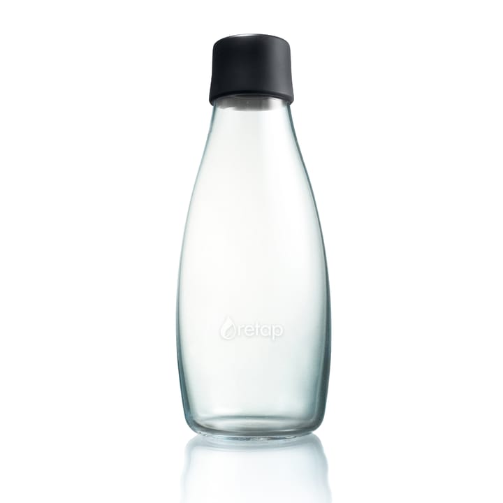 Bouteille en verre Retap 0,5 L - noir - Retap