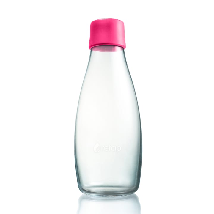 Bouteille en verre Retap 0,5 L - rose - Retap