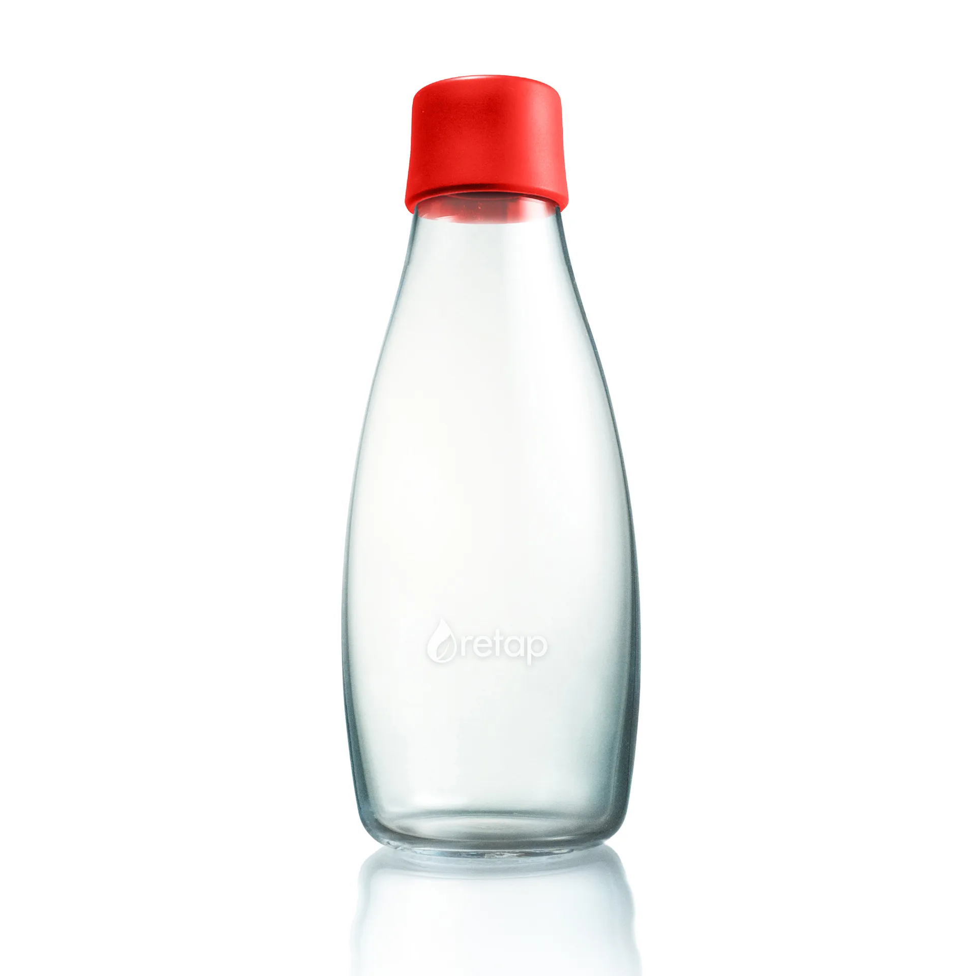 Bouteille en verre Retap 0,5 L, Rouge Retap