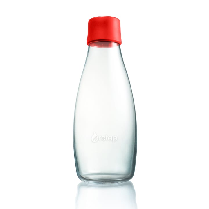 Bouteille en verre Retap 0,5 L - rouge - Retap